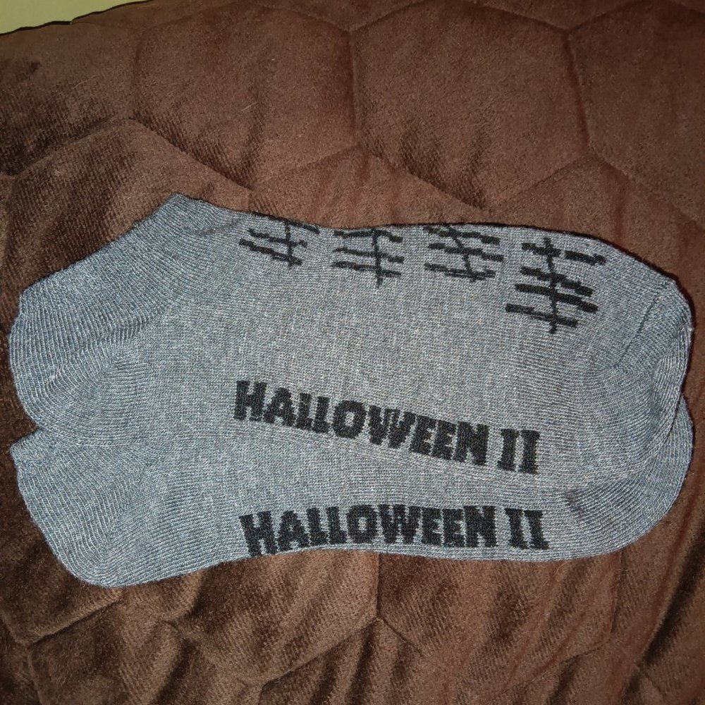 Halloween II Horror Movie Adult Socks New Never Worn